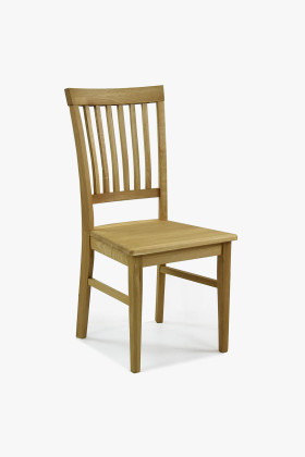 Masszív tömör tölgyfa étkezőszék természetes olajkezeléssel, Rain